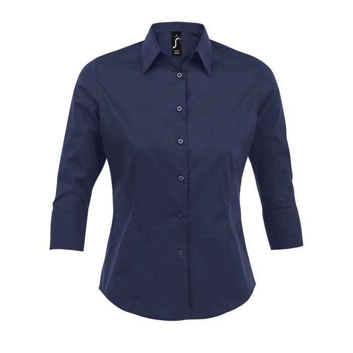  CHEMISE FEMME STRETCH MANCHES 3/4