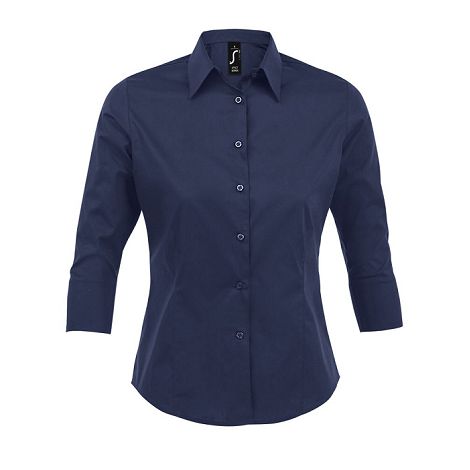  CHEMISE FEMME STRETCH MANCHES 3/4