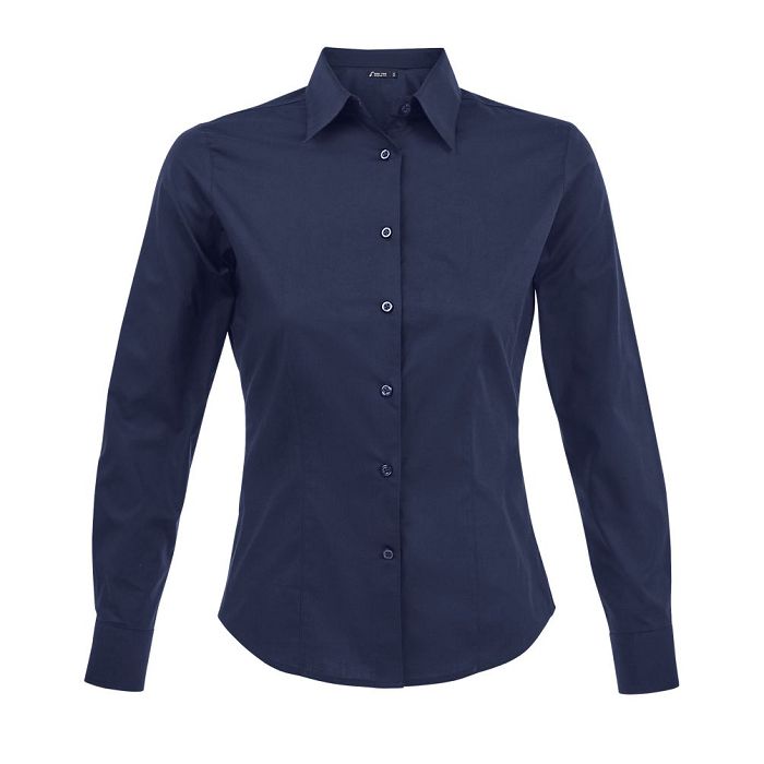  CHEMISE FEMME STRETCH MANCHES LONGUES