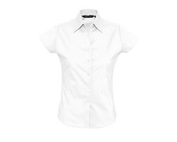 CHEMISE FEMME STRETCH MANCHES COURTES