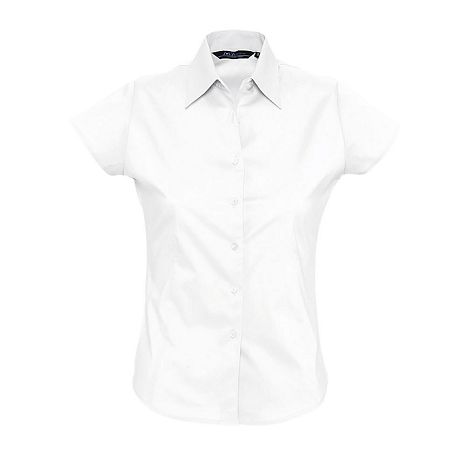  CHEMISE FEMME STRETCH MANCHES COURTES