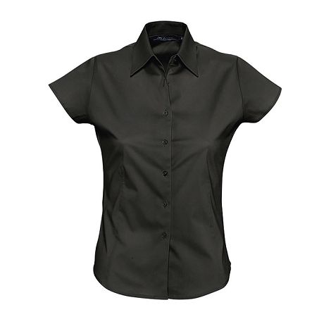  CHEMISE FEMME STRETCH MANCHES COURTES