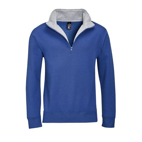  SWEAT-SHIRT HOMME COL CAMIONNEUR (1/4 ZIP)