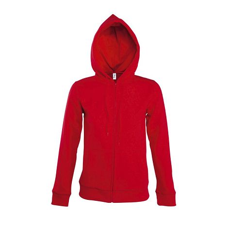  VESTE ZIPPÉE FEMME À CAPUCHE DOUBLÉE