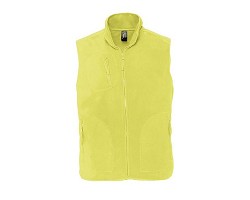 GILET POLAIRE UNISEXE SANS MANCHES FLUO