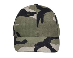 CASQUETTE 6 PANNEAUX camouflage