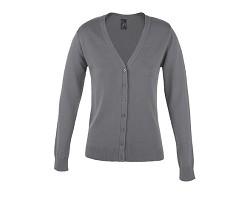 GILET FEMME BOUTONNÉ COL V