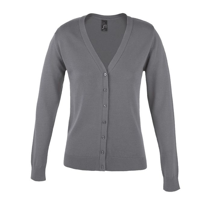  GILET FEMME BOUTONNÉ COL V