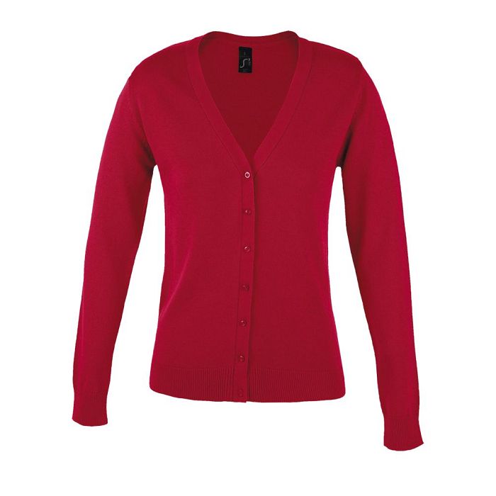  GILET FEMME BOUTONNÉ COL V