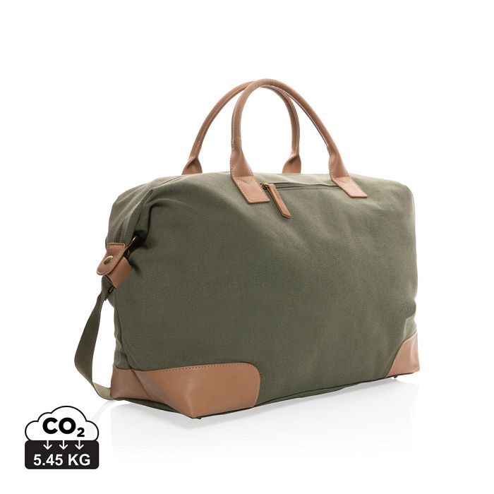  Sac weekend Impact AWARE™ en toile 16oz recyclé