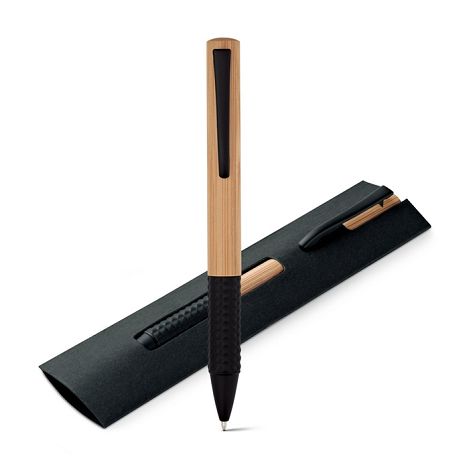 Stylo à bille en bambou