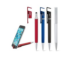 Stylo à bille avec finition métallique