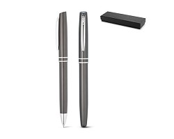 Kit roller et stylo bille en aluminium
