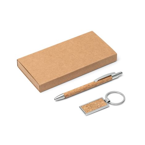 Ensemble stylo et porte-clés