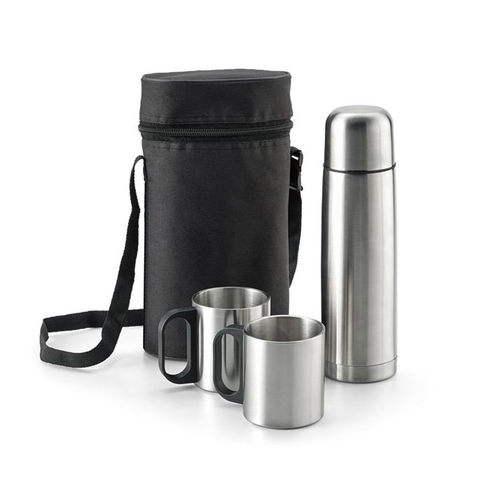  Ensemble thermos et tasses