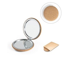 Miroir de poche double faces