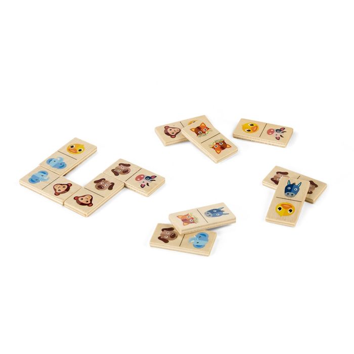  Jeu de dominos en bois