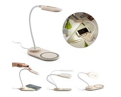 Lampe de bureau avec chargeur sans fil (Fast, 10W)