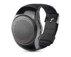 Haut-parleur portable en forme d'horloge