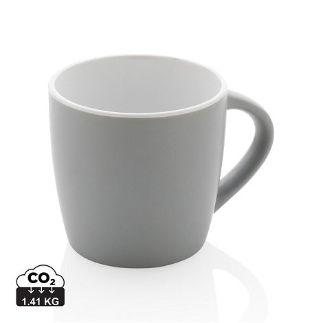  Mug en céramique avec intérieur coloré