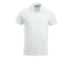 Polo publicitaire blanc pour homme  200 grammes