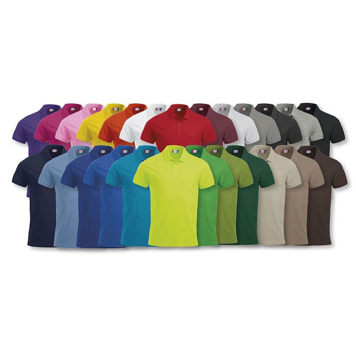  Polo publicitaire couleur pour homme  200 grammes