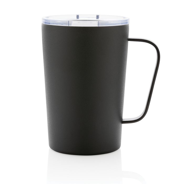  Mug moderne en acier inoxydable recyclé RCS avec couvercle