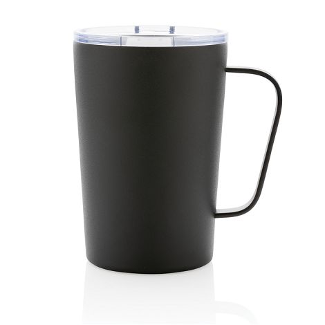  Mug moderne en acier inoxydable recyclé RCS avec couvercle