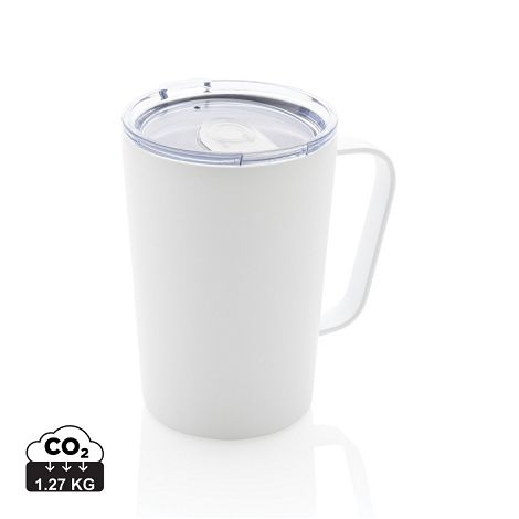  Mug moderne en acier inoxydable recyclé RCS avec couvercle