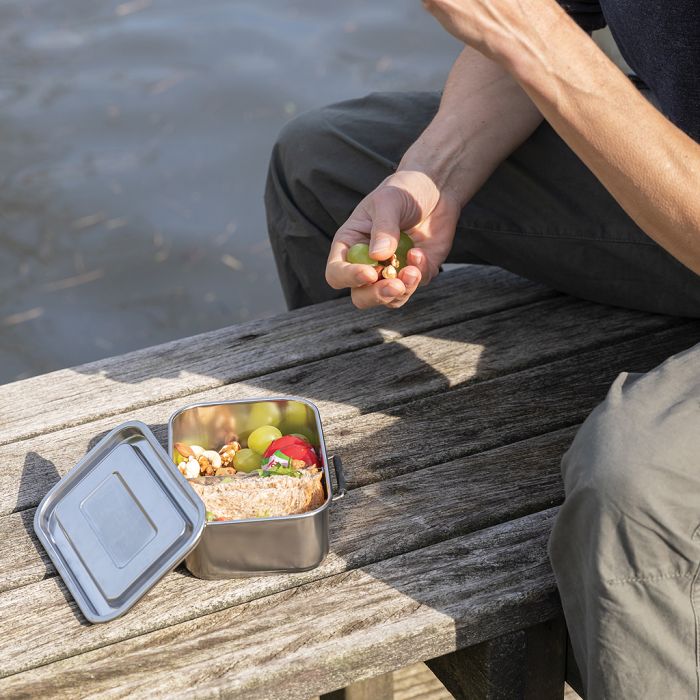  Boîte à lunch étanche en acier inoxydable recyclé RCS