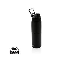 Bouteille Swiss Peak 2-en-1 en acier inoxydable