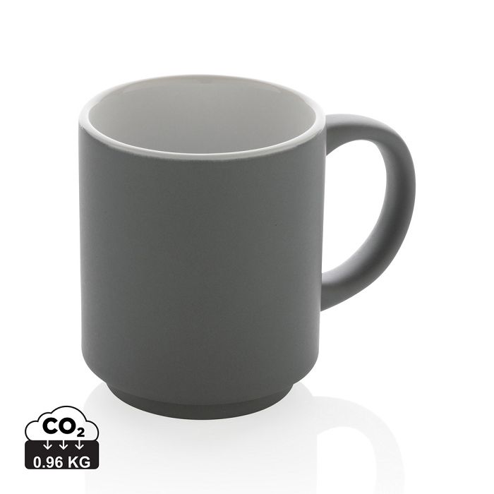  Mug en céramique empilable