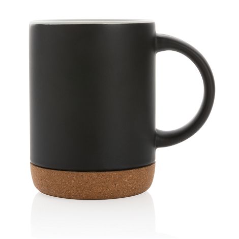  Mug en céramique avec base en liège