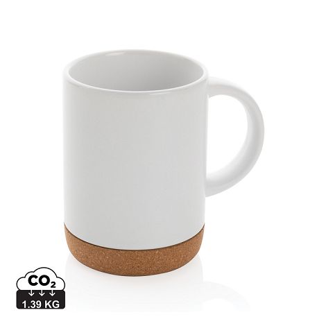  Mug en céramique avec base en liège