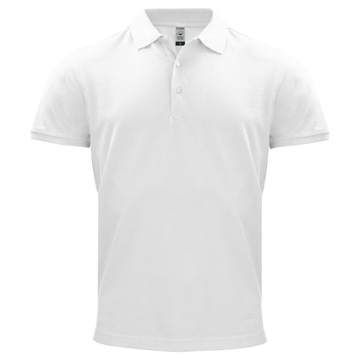  Polo coton bio blanc