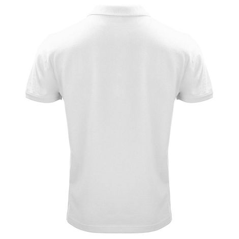 Polo coton bio blanc