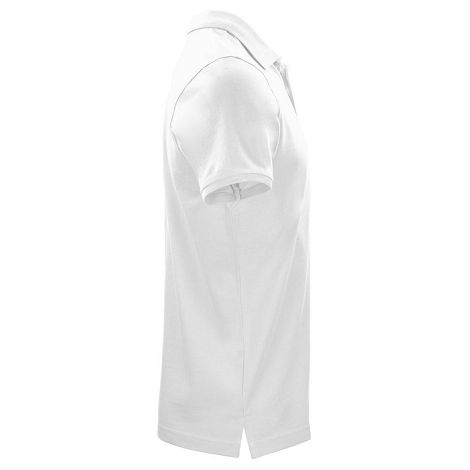 Polo coton bio blanc