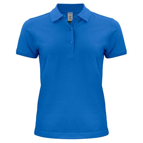  Polo femme en coton bio couleur