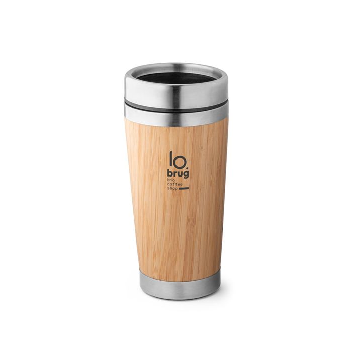  Tasse de voyage en bambou 500 ml