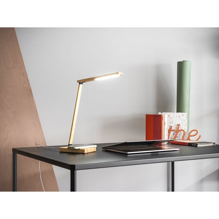  Lampe en bambou