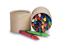 Etui 30 crayons cire