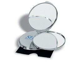 Miroir de luxe chromé