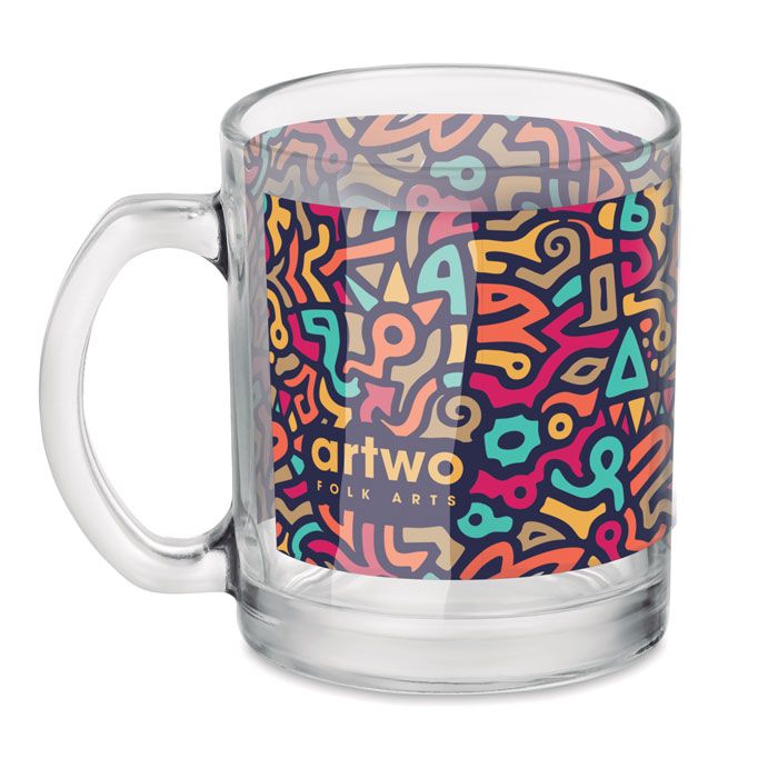  Mug verre pour sublim. 300ml