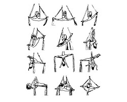 Hamac de yoga