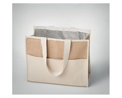 Sac shopping en toile et jute