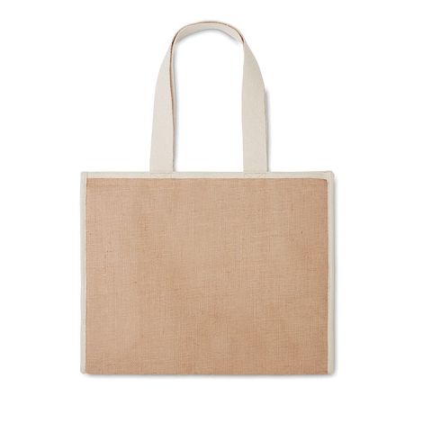  Sac shopping en toile et jute