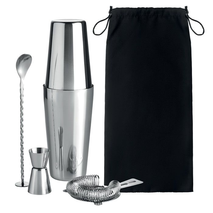  Set pour cocktail en inox