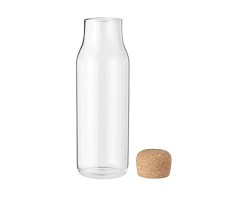 Bouteille verre couvercle liège