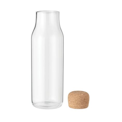 Bouteille verre couvercle liège