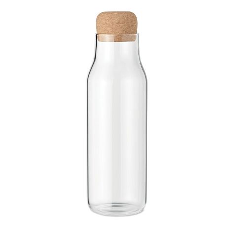 Bouteille verre couvercle liège